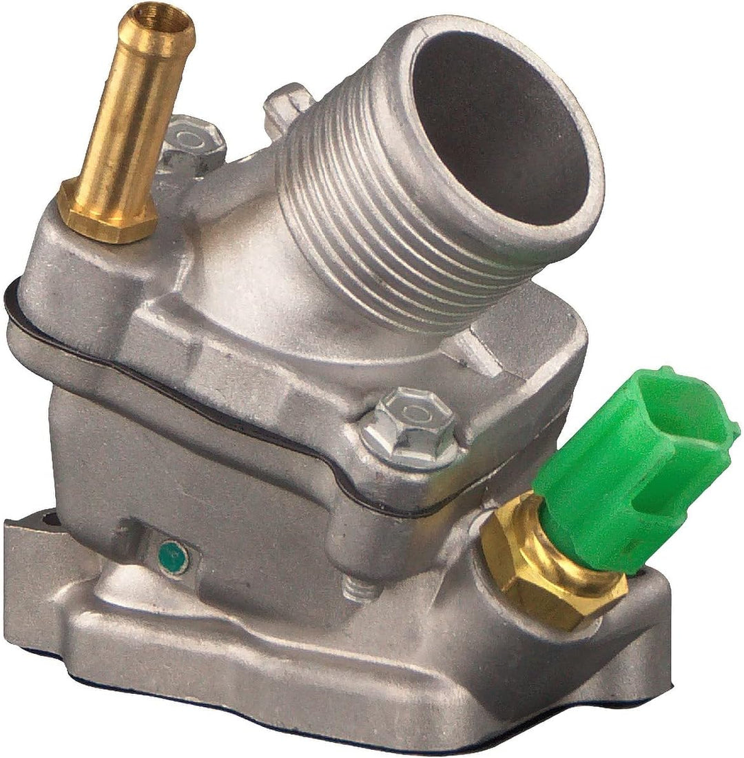 febi bilstein 34851 Thermostat mit Gehäuse, Dichtung und Temperatursensor , 1 Stück
