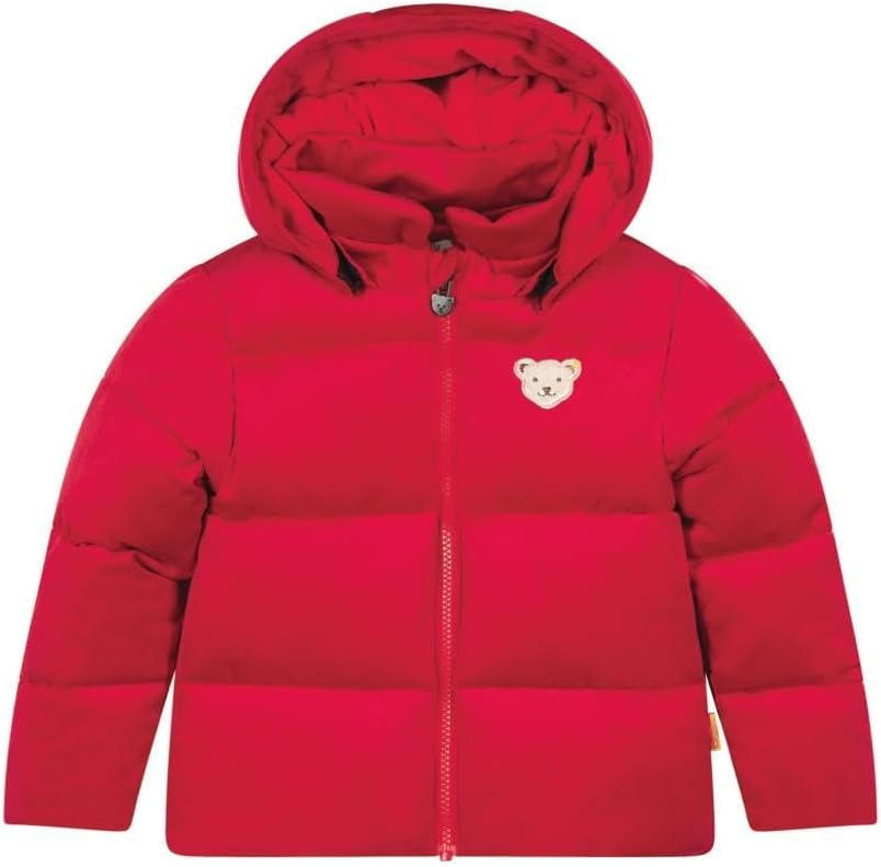Steiff Mädchen Kapuze Jacke, 104 RIBBON RED