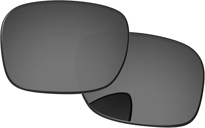 Replacement Lenses for Oakley Holbrook Mix OO9384 Sunglass Black Grey - Non-polarized Schwarz, Black