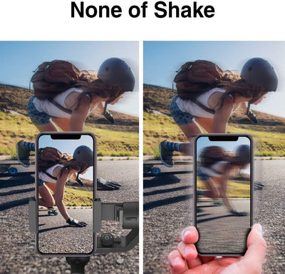 hohem iSteady Mobile Plus, Gimbal Stabilisator für Smartphones, 3-Achsen Handy Smartphone Gimbal, Ul