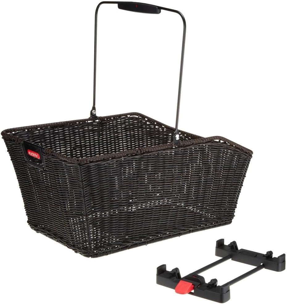 KLICKfix Unisex – Erwachsene Farradtasche Structura Gt Für Racktime, Schwarz, One Size