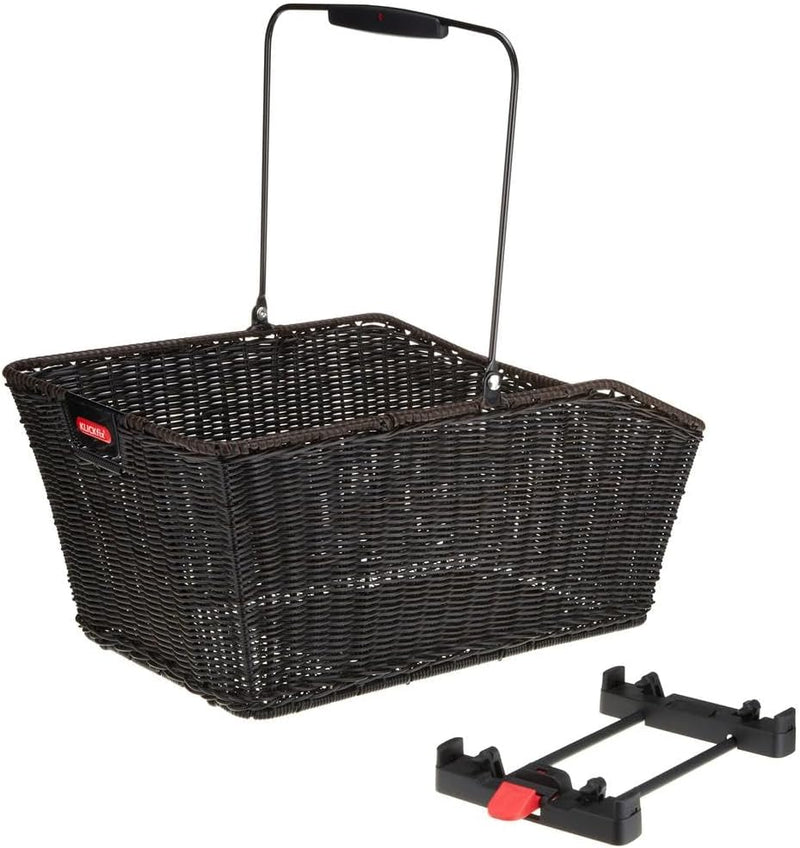 KLICKfix Unisex – Erwachsene Farradtasche Structura Gt Für Racktime, Schwarz, One Size