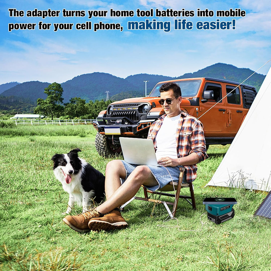 Handy Wireless Ladegeräte für Bosch Professional 18V System Batterie GBA 18V Batterien, 15W Handy La