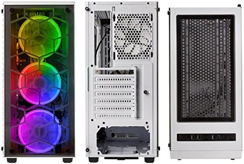 KOLINK Observatory RGB Midi-Tower Computergehäuse, PC Hülle, ATX Gehäuse, Tempered Glass Gaming PC C