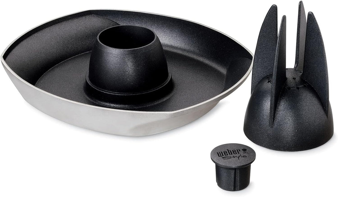 Weber 6731 Style Geflügelhalter, Silber 1 Single, 1 Single