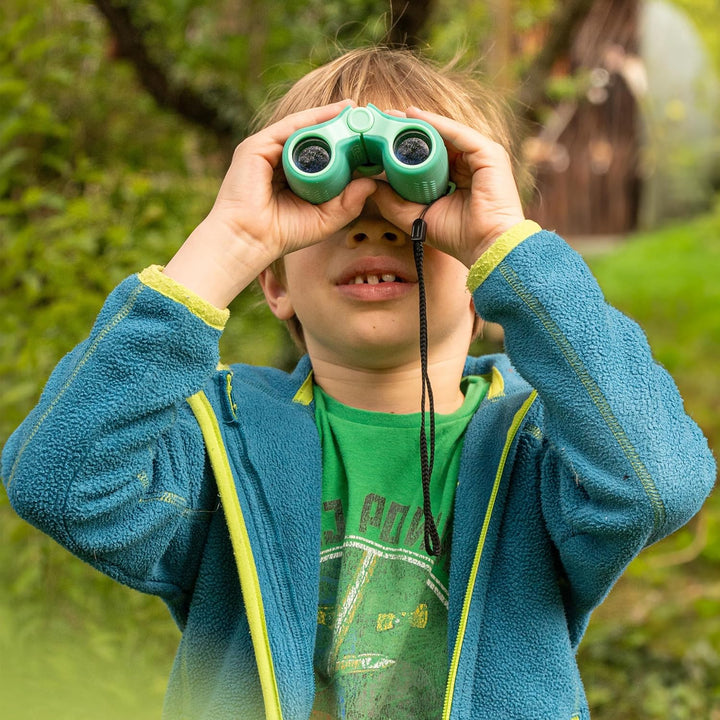 Bresser Junior Fernglas für Kinder 6x21 mit robustem gummiarmierten Fernglaskorpus und Mitteltriebfo