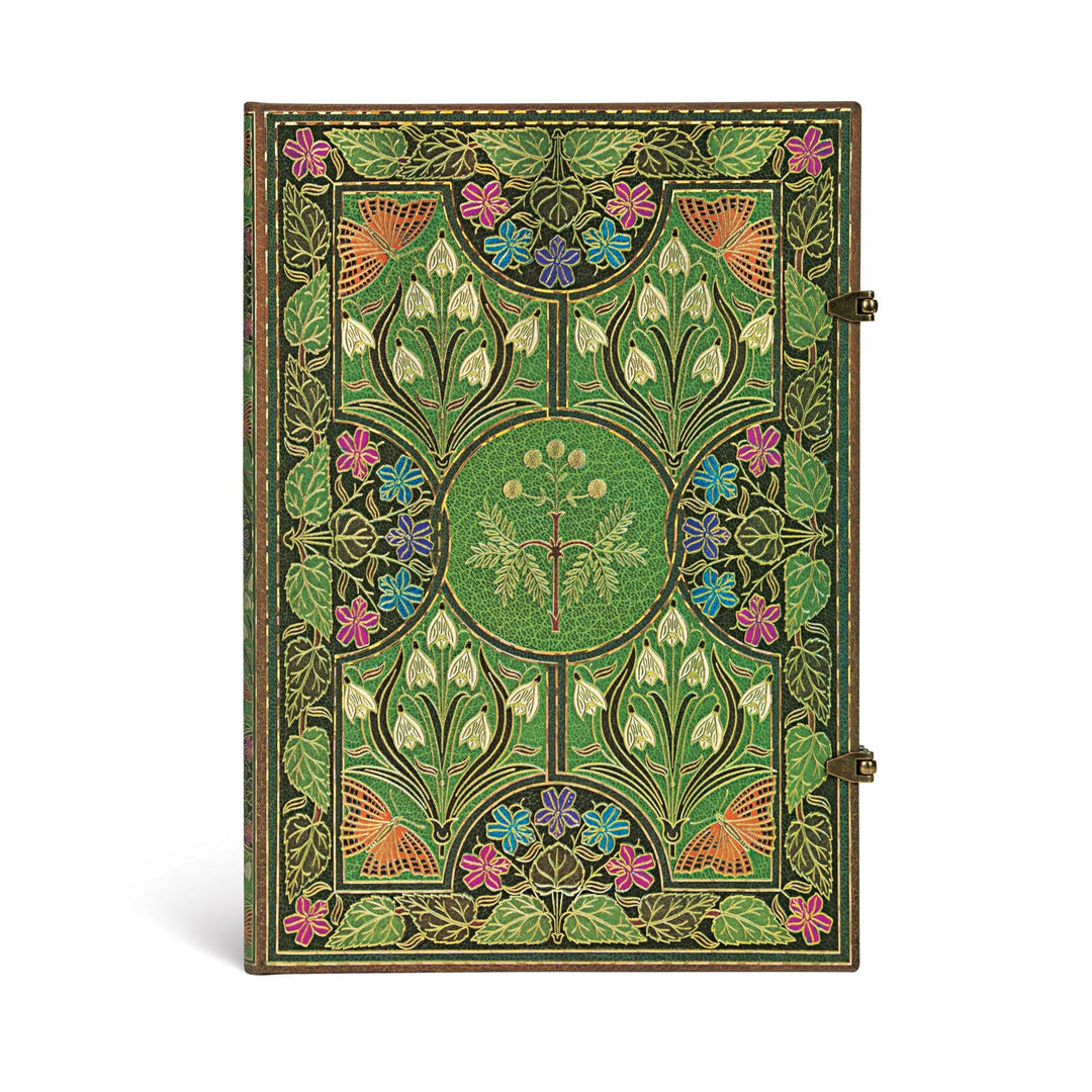 Paperblanks Blühende Poesie Notizbuch Grande Unliniert, Grande (300 x 210) Geblümt, Geblümt