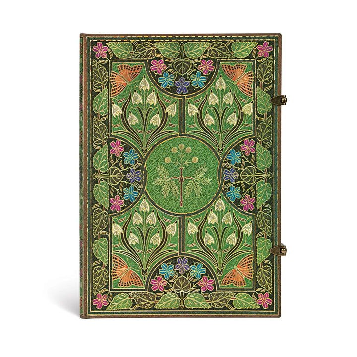 Paperblanks Blühende Poesie Notizbuch Grande Unliniert, Grande (300 x 210) Geblümt, Geblümt