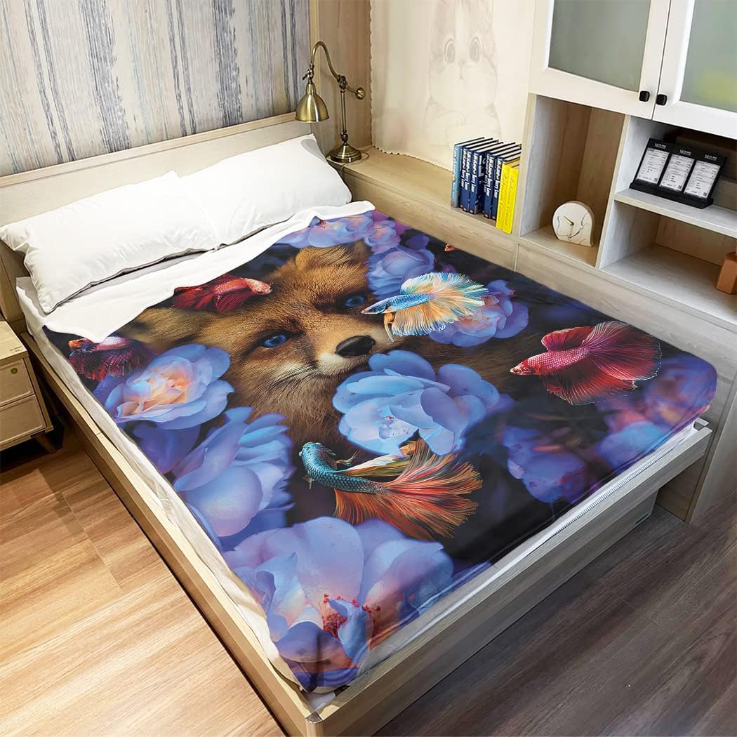 Zomer Kuscheldecke 150x200 cm Gemusterte Decke Weiche Warme Decke als Wohndecke Schlafdecke Tagesdec