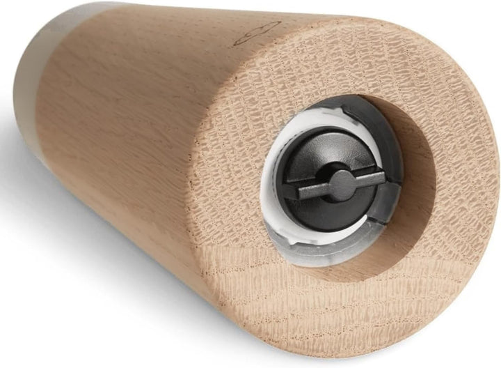 SPRINGLANE Salz & Pfeffermühle 2er Set aus Eichenholz & Beton, Gewürzmühle, Chilimühle, Verstellbare