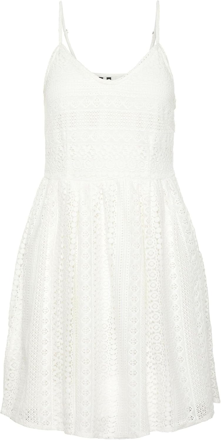 VERO MODA Female Plissiertes Kleid VMHONEY Kurzes Kleid | Plissé dress XS Schwarz, XS Schwarz