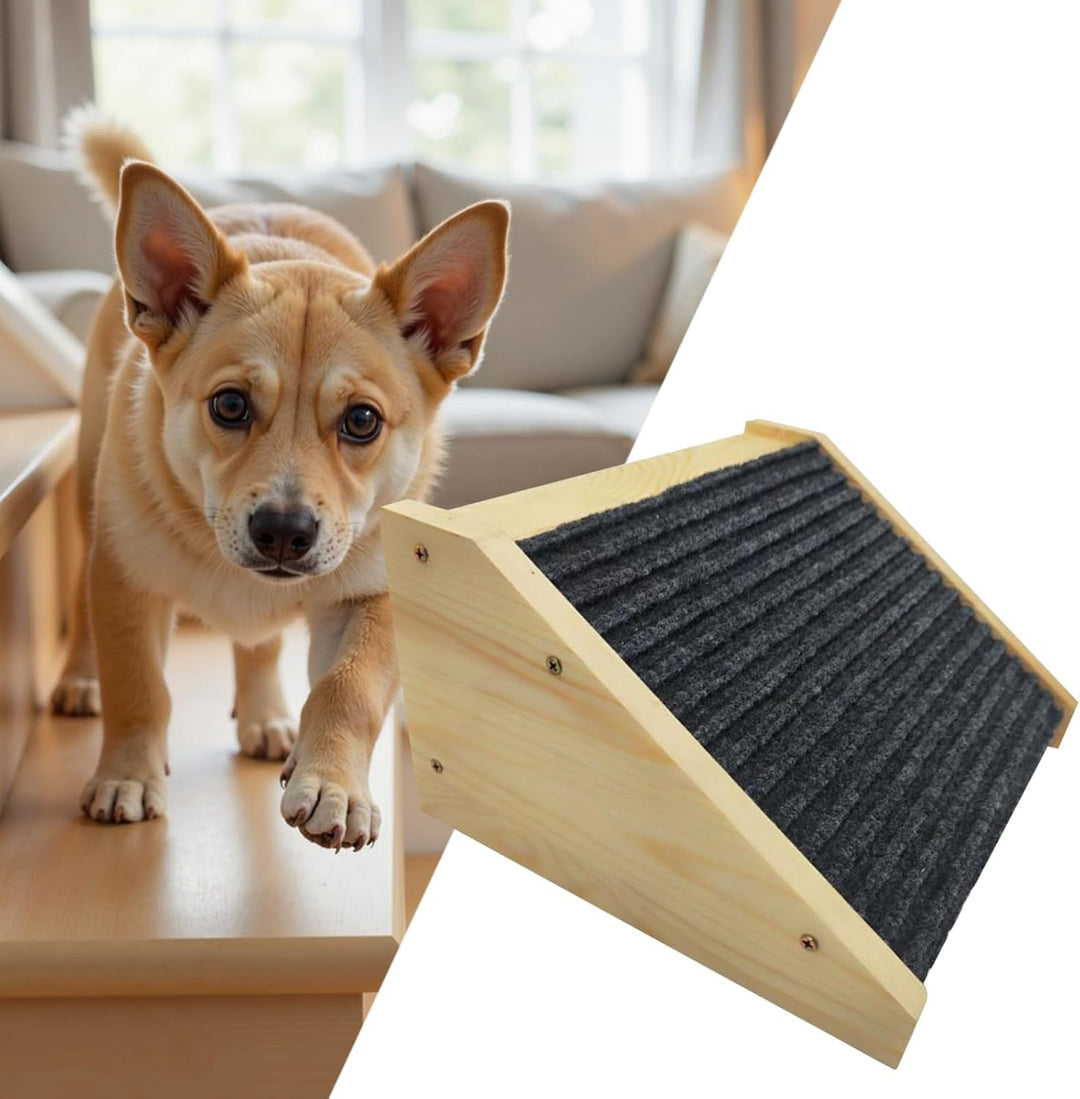 Hund Rampe - Hundetreppe Für Bett - Tragbare Rampe Für Ältere Und Verletzte Tiere, Katzen, Schonende