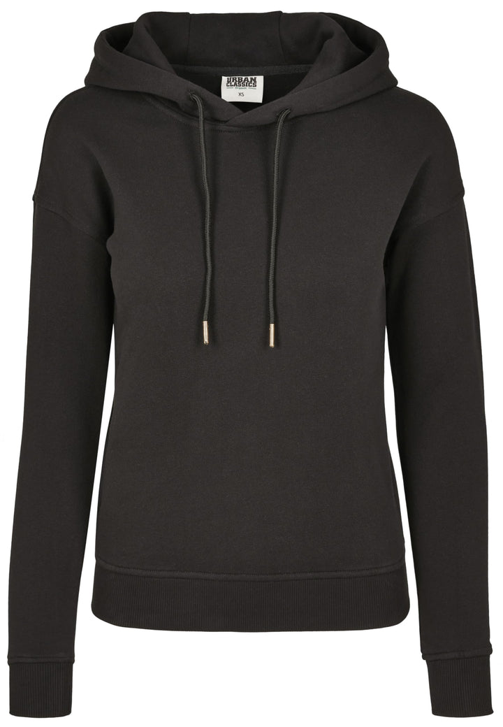 Urban Classics Damen Ladies Organic Hoody Kapuzenpullover XS Schwarz, XS Schwarz