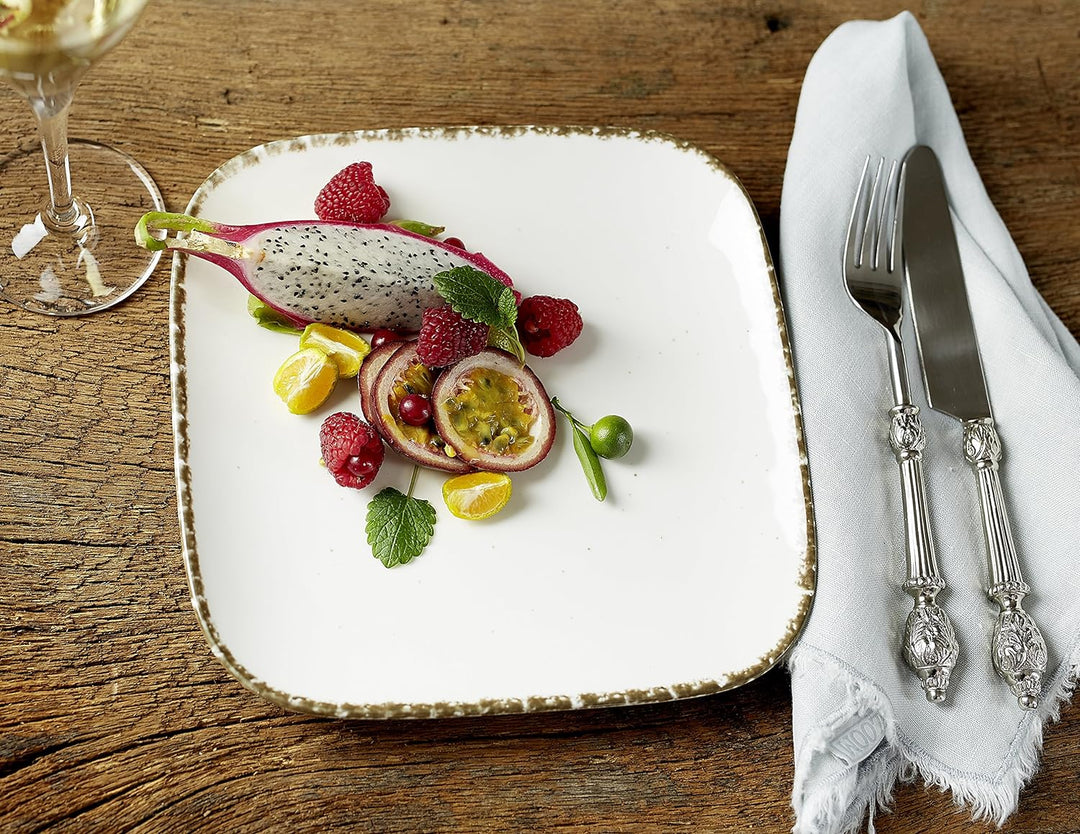 Ritzenhoff & Breker Brunch- und Frühstücksgeschirr-Set Casa, 12-teilig, Creme, 38 x 27 x 27 cm Frühs