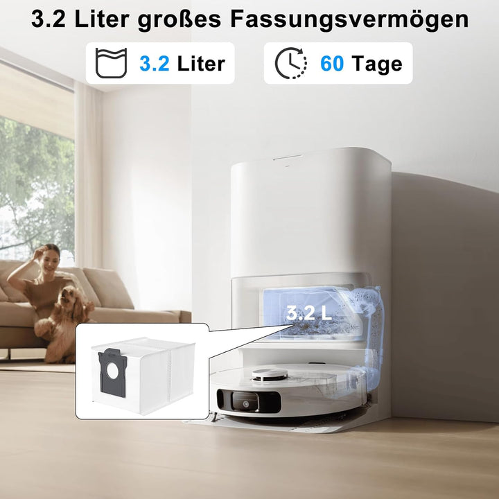 24 Stück Zubehör für Dreame L10s Ultra Gen 2, L10s Pro Ultra Heat, X30 Ultra, Mova E30 Ultra Saugrob