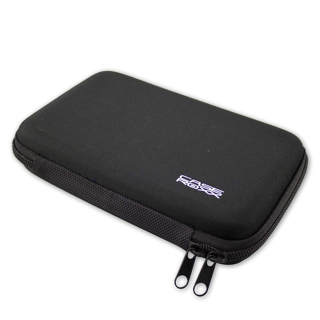 GPS-Tasche für Garmin DriveSmart 76 – Hardcase mit Gummizug & Zubehörfach – stossfest & ideal für un