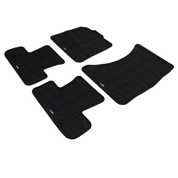 Travall Mats Gummifussmatten Kompatibel Mit Audi Q5 (2008-2017) SQ5 (2012-2017) TRM1118 - Allwetterm