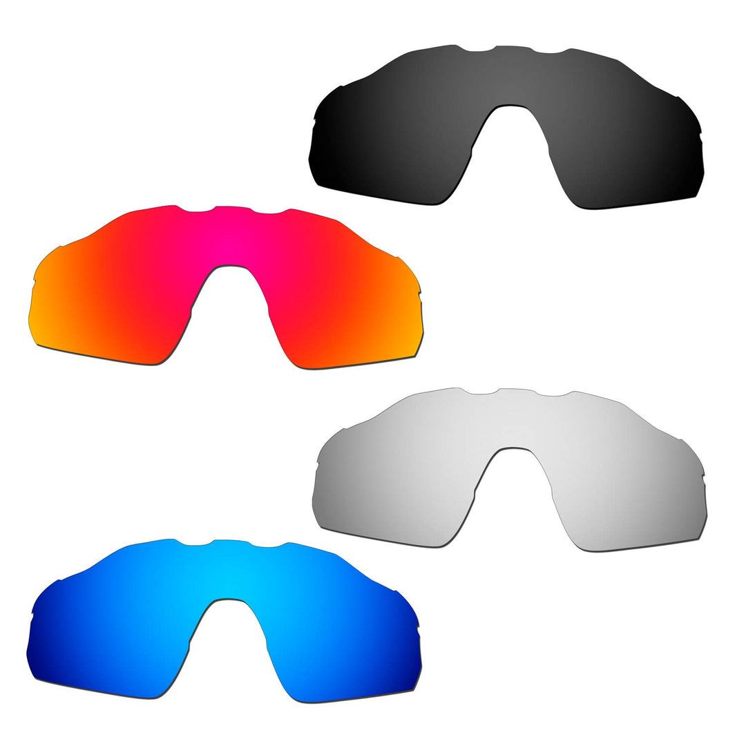 HKUCO verstärken Männer Ersatzgläser für Oakley Radar EV Pitch Rot/Blau/Schwarz/Titan Sunglasses