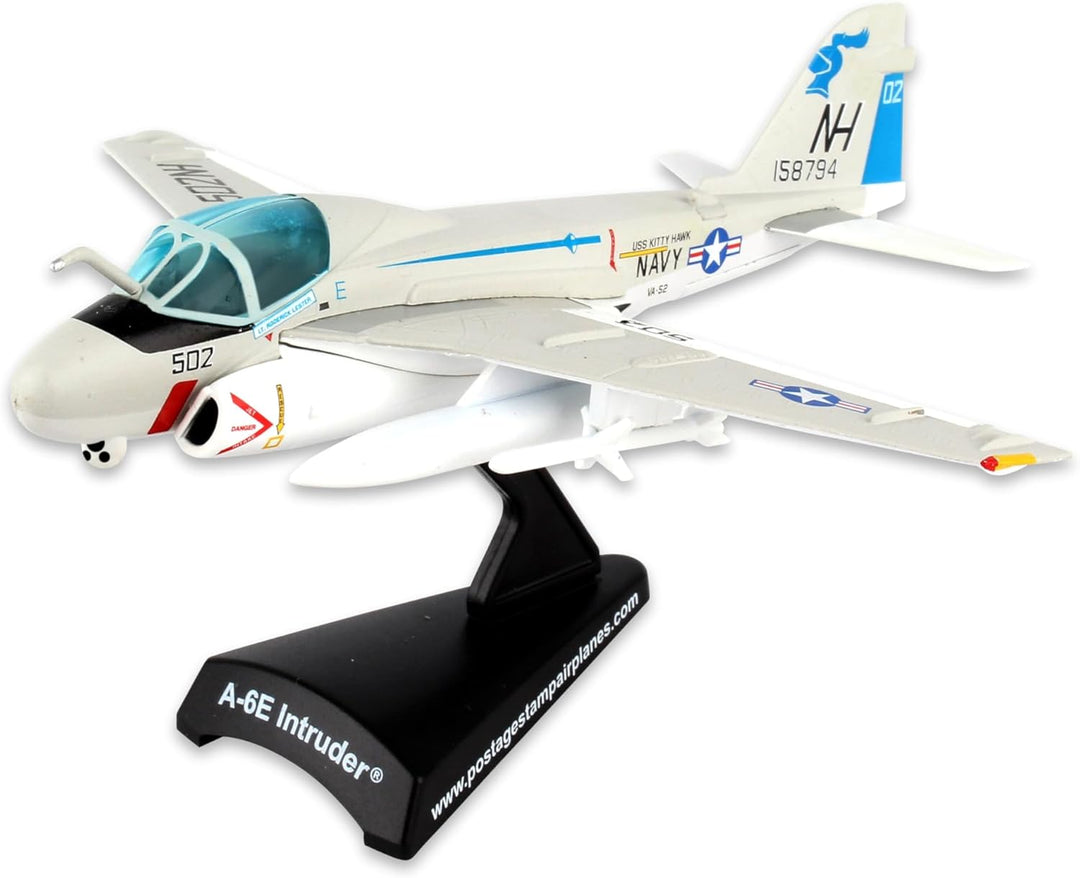 Daron PS5381-2 Postage Stamp Grumman A-6 Intruder VA-52 Knightriders Scale 1/140