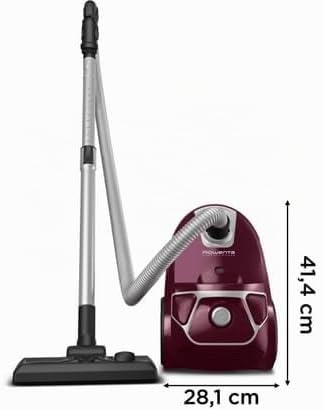 Rowenta Compact Power Staubsauger | RO3969EA | mit Beutel | 750 Watt | Staubvolumen: 3 Liter | 2-in-