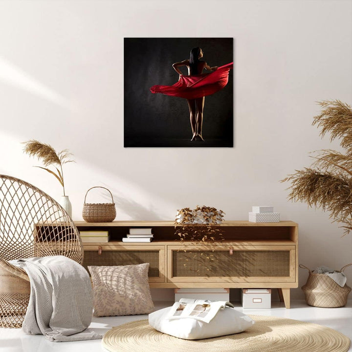 Bilder auf Leinwand Schönheit Körper Tänzer Mädchen Leinwandbild 60x60cm Wandbilder Dekoration Wohnz