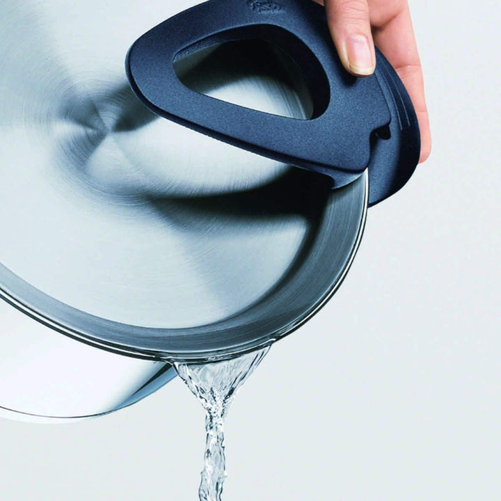 Fissler Intensa / Edelstahl-Topfset, 4-teilig, Töpfe mit Metall-Deckel (2 Kochtöpfe, 1 Bratentopf, 1