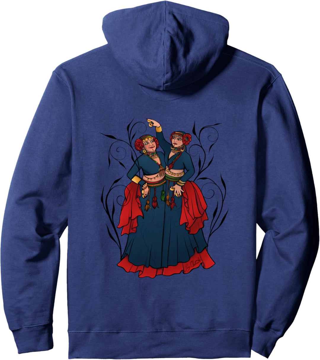 ATS Tribal Belly Dancers Pullover Hoodie