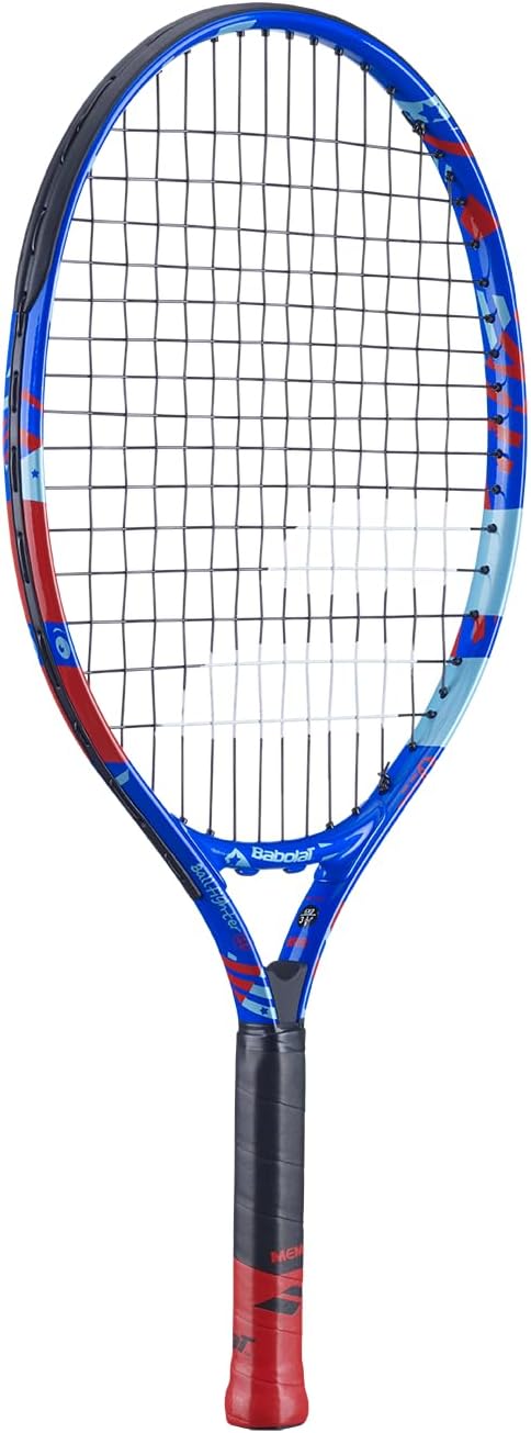 Babolat, Tennisschläger Modell Ballfighter, Grösse 17", Blau/Rot, Verbundmaterial, Ideal für Kinder,