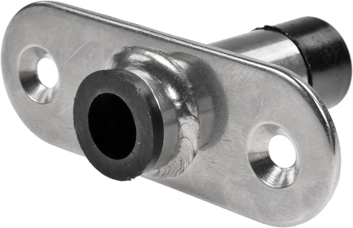 John Paddle Exklusiv Clamp Kugelbuchse Ruderdollen aus Edelstahl mit gerader Buchse (Komplett - 2 Pa
