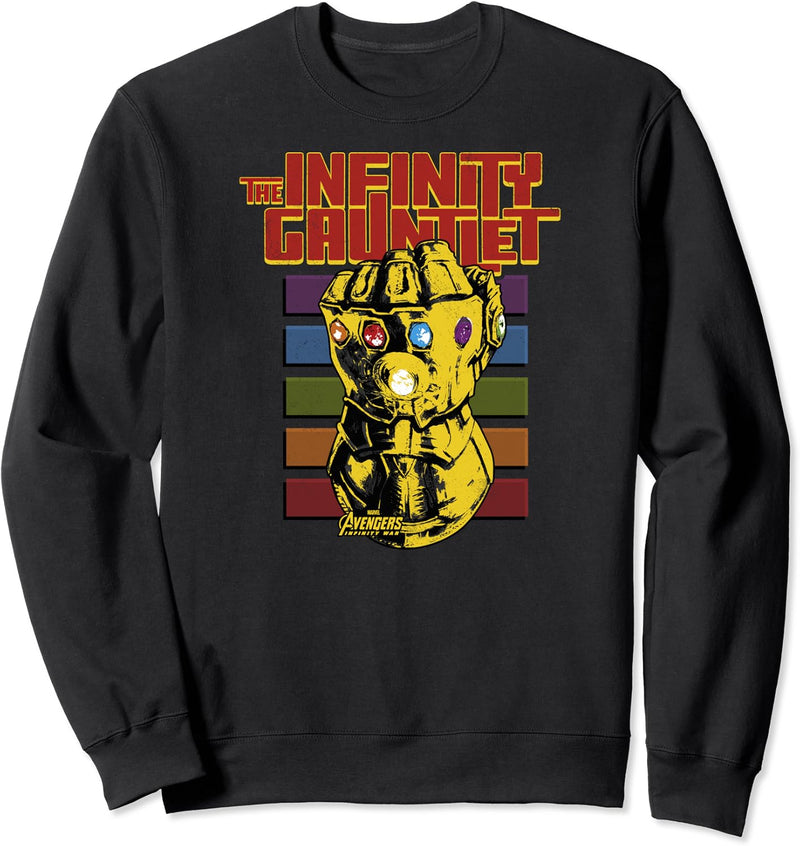 Marvel Avengers: Infinity War Retro Infinity Gauntlet Sweatshirt