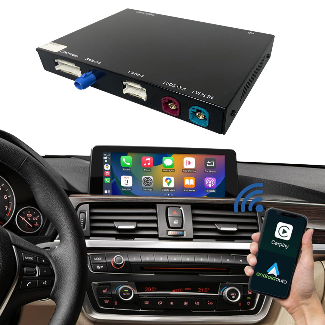 Road Top Wireless Carplay Retrofit Kit Decoder für BMW 1 2 3 4 Serie mit NBT System F20 F21 F22 F23
