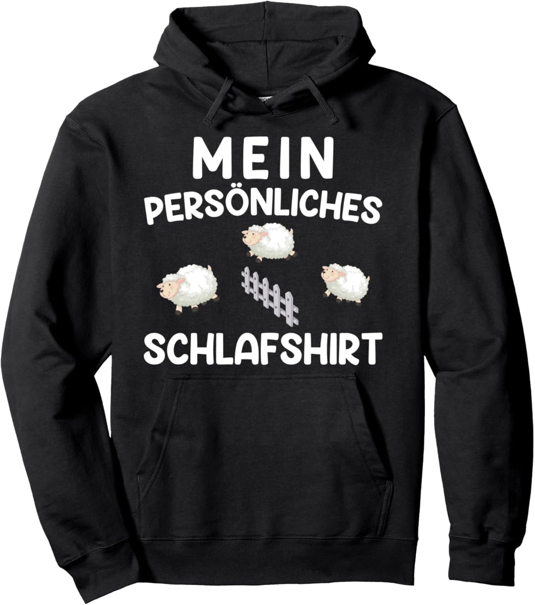 Mein Persönliches Schlafshirt | Nachthemd Pyjama Schaf Pullover Hoodie
