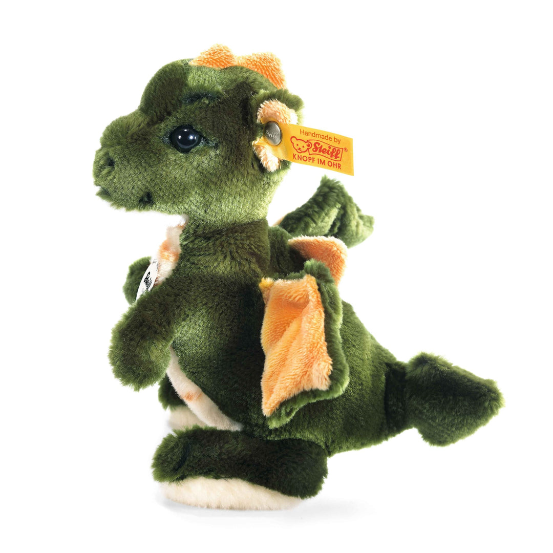 Steiff Raudi Drachenjunge - 17 cm - Kuscheltier für Kinder - Plüsch Drache stehend - weich & waschba