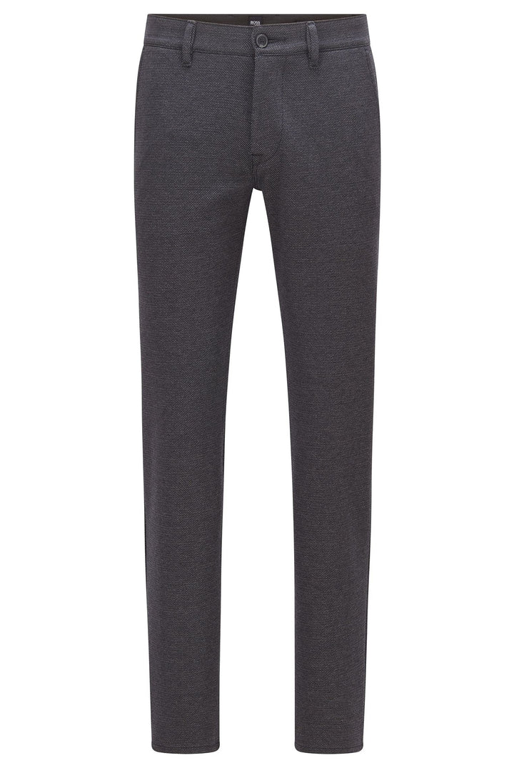BOSS Herren Schino-Slim D Slim-Fit Casual-Chino aus angerauter Stretch-Baumwolle
