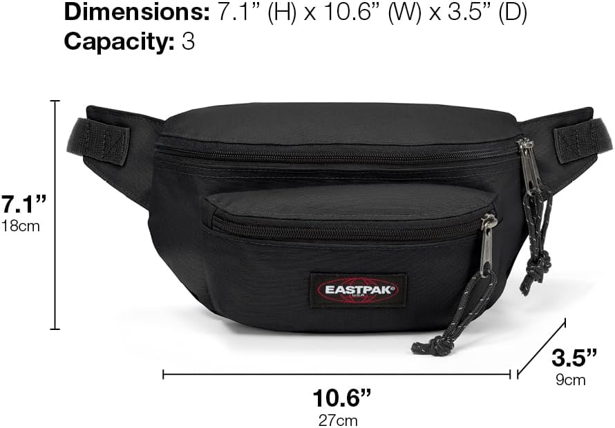 EASTPAK Doggy Bag Doggy Bag, Einheitsgrösse Black Denim, Black Denim