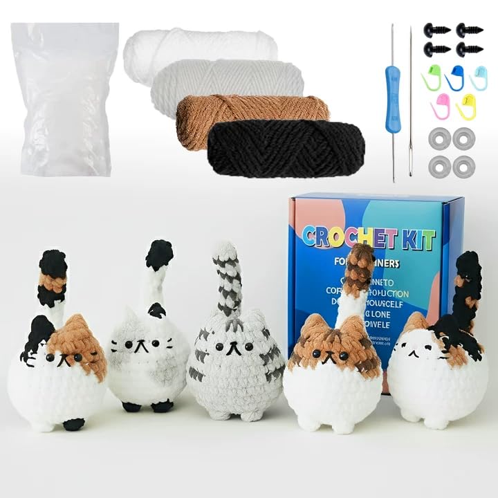 Häkelset Für Anfänger,Erwachsene Kinder Häckel Kit Für Anfänger,Kann Als Geschenk Verwendet Werden H