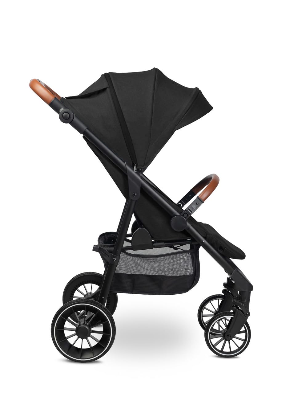 CARETERO ELMA Kinderwagen Buggy - Buggy mit Liegefunktion - Klappbar, mit Regenschutz, Beinabdeckung