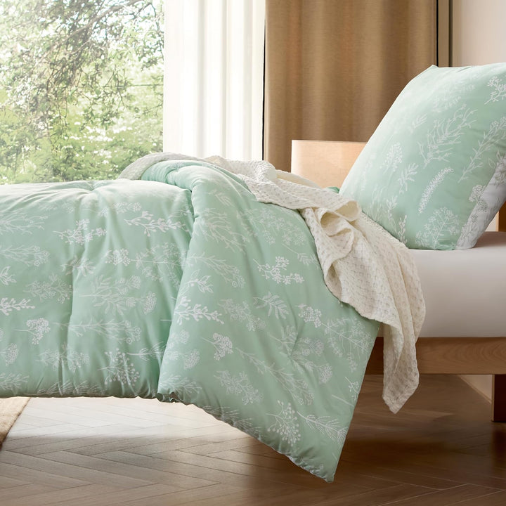 BEDSURE Bettdecke Ohne Bezug 135x200 - Bettdecke 135x200 mit Kissenbezug 80x80-2-teilig-Bettdecken-S