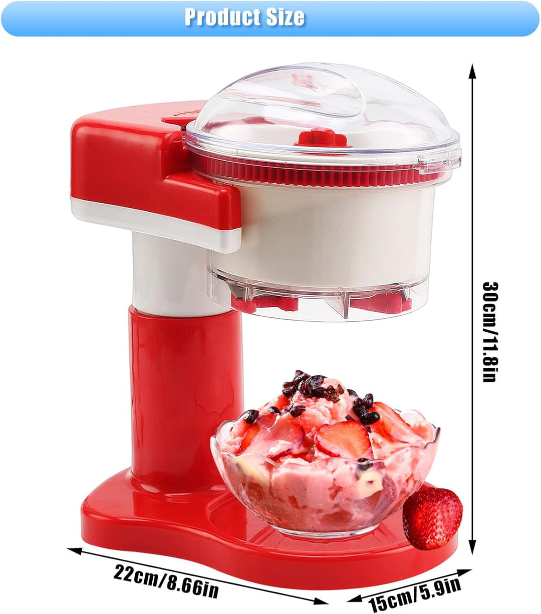 Elektrische Eiscrusher Slushy Maker Slush Maschine Eiswürfelzerkleinerer für Home Bar Küche Shaved I