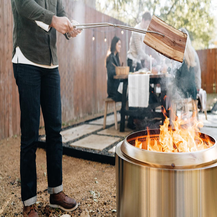Solo Stove Werkzeug für Feuerschale - Edelstahl-Feuerstellen-Zubehör - Outdoor-Kamin, Feuerstelle, F