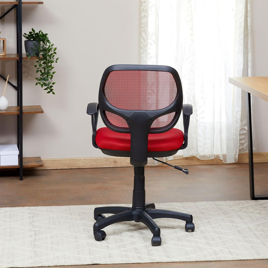 IDIMEX Kinderdrehstuhl Schreibtischstuhl Drehstuhl Bürodrehstuhl COOL, 5 Doppelrollen, Sitzpolsterun