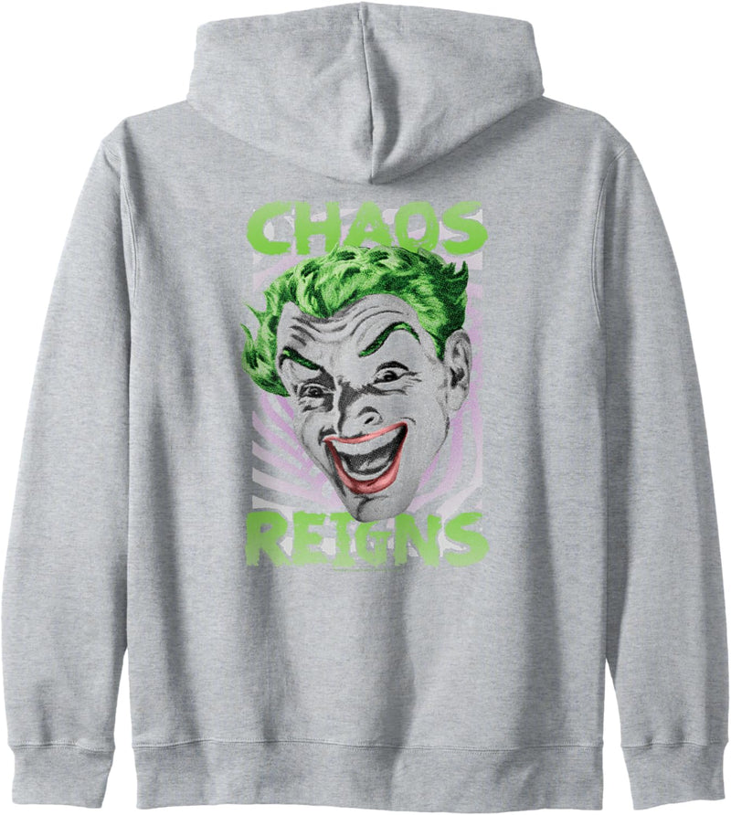 Batman Classic TV Series The Joker Chaos Reigns Kapuzenjacke