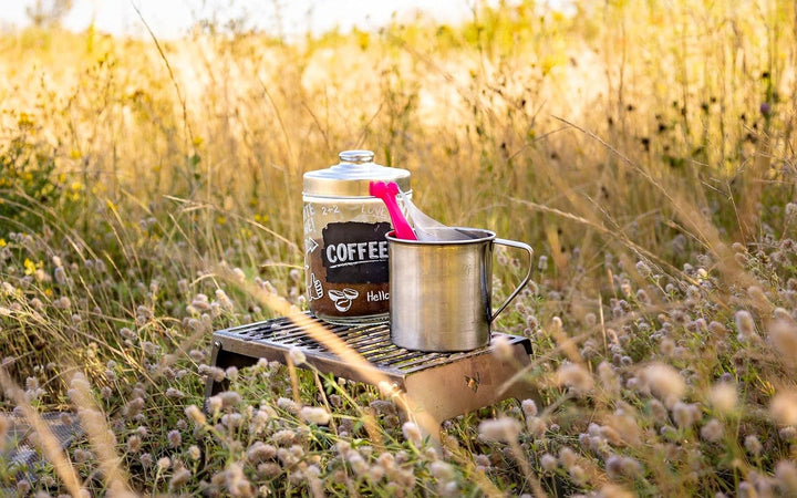 FENNEK Klapprost | sehr kompakt | zum Grillen über Hobos, Campingkocher, Feuerstellen uvm | aus hitz