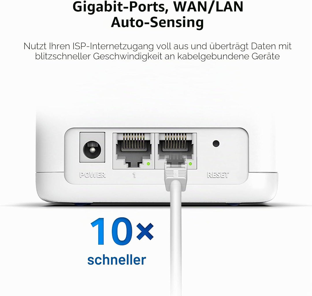 Mercusys AC1300 Whole Home Mesh Wi-Fi System