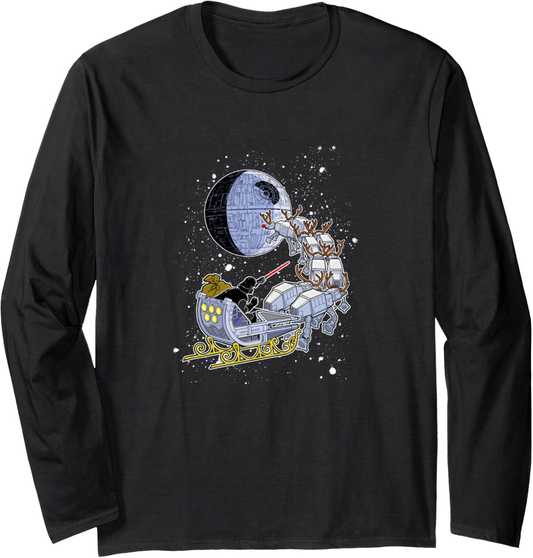 Star Wars Vader Open Sleigh Langarmshirt