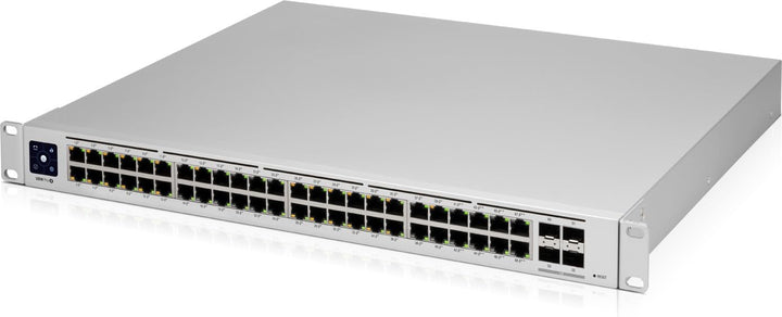 Ubiquiti USW-PRO-48-POE UniFi-Switch, Gen2, 8X PoE ++, 48x Gigabit LAN, 660W, 4X SFP+ Single
