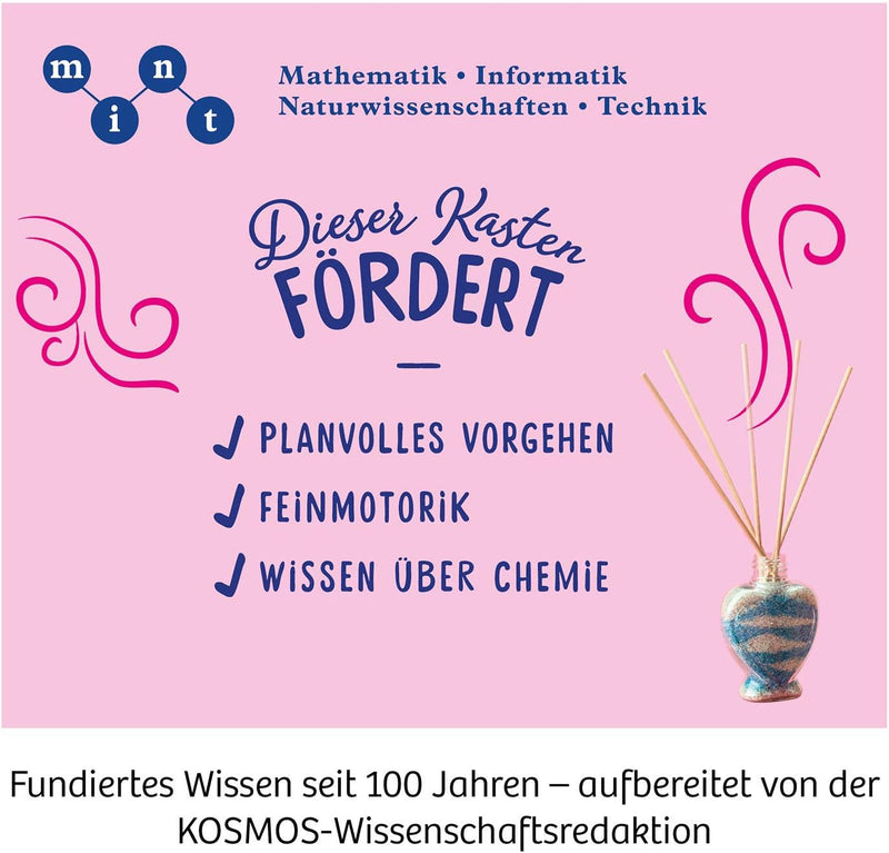 Kosmos 671570 Duft-Labor, Erforsche die Welt der Gerüche, Duftende Deko selbst herstellen mit Herz-F