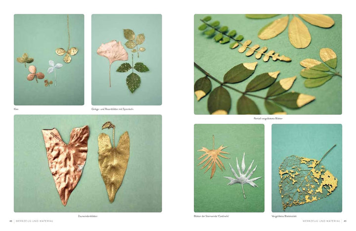 Blumenregen und Blättertanz: Filigran und verspielt - Schmuck, Raumobjekte und Papierkunst mit Natur
