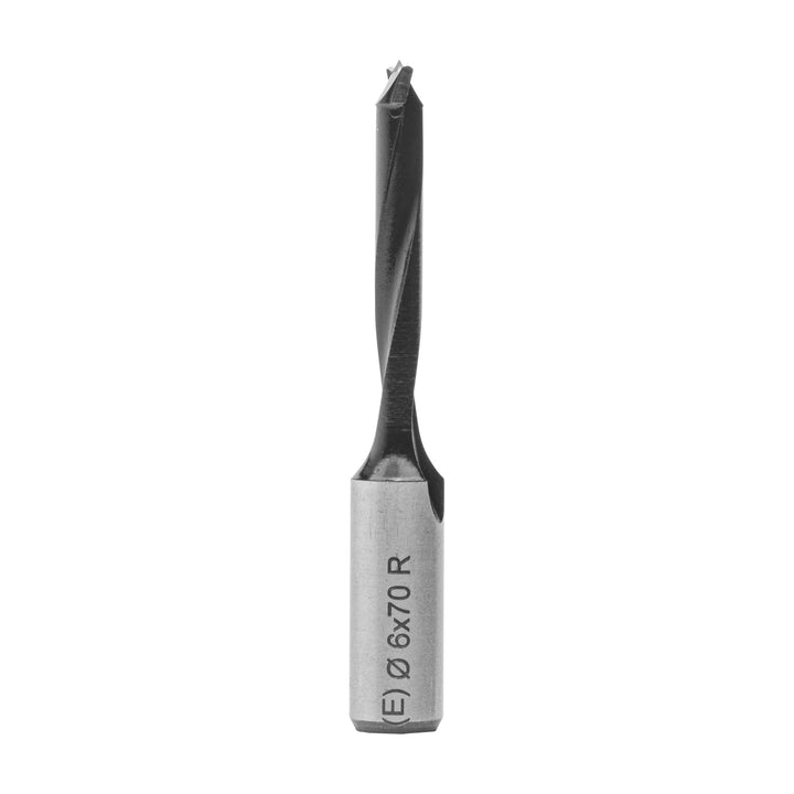 ENT 22362 Dübelbohrer HW, Schaft (S) 10 mm, Durchmesser (D) 6 mm, NL 35 mm, SL 30 mm, L 70 mm, Recht