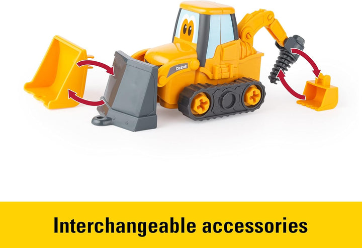 JOHN DEERE 47278 Kids Build A Buddy Deluxe Baggerlader, Bagge Kinder, Bauernhof, Traktor Spielzeug f
